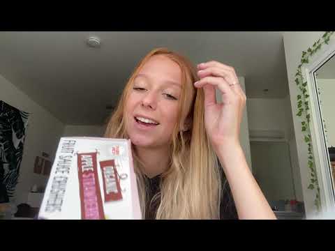 first time trying asmr! trader joes haul