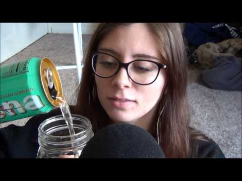 [ASMR] Eating Chips & Dip & Rambling-Mouth Sounds, Drinking Sounds, Triggers