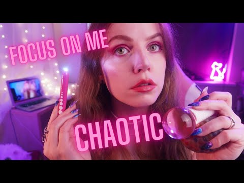 ASMR Follow My Instructions VERY CHAOTIC Focus On Me If You Can
