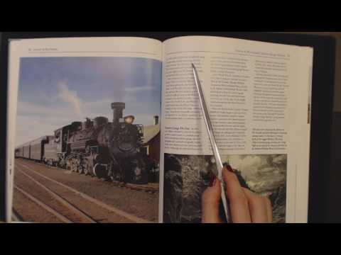 ASMR Fast Whisper ~ Reading Train Book ~ Southern Accent