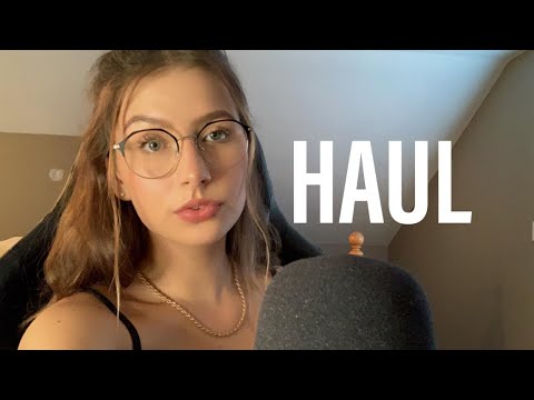 ASMR | MINI HAUL + TRY ON