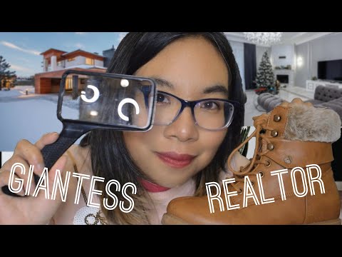ASMR FRIENDLY GIANTESS HELPS YOU FIND A HOME (Boots Collection, Soft Spoken) 🏠👢  [Roleplay]