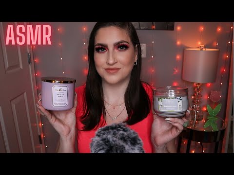 ASMR | Spring & Summer Candle Collection🌸🐚(Tapping/Scratching)