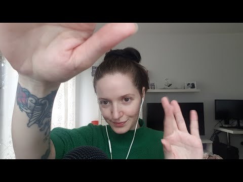 ASMR - PURE sounds - hand sounds, tongue clicking, crinkle sounds, personal attention