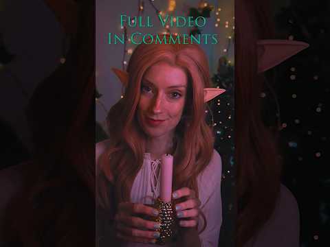 ASMR ❄️ Elf Finds You The Coziest Items #asmr #shorts #shortvideo