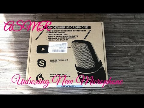 ASMR|| Unboxing New  Microphone 🎤