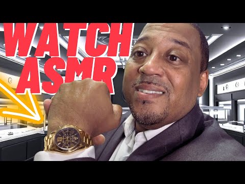 Asmr Luxury Watch Roleplay |  Pepe sells watches to Fragrance Kingpin | Personal Attention