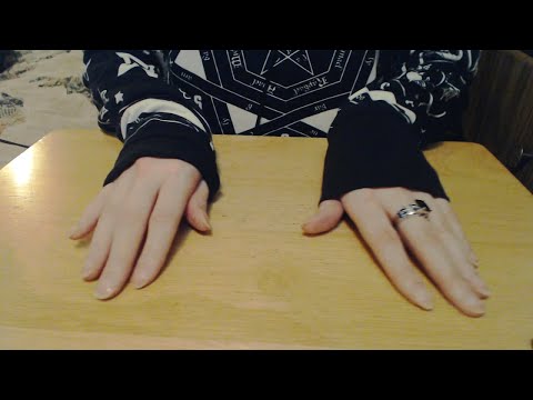 [ASMR] Binaural Simple Sounds on Table w/ Tapping + Scratching + Fabric Sounds (No Talking)