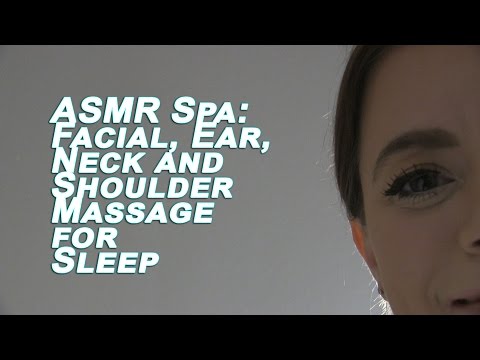 Relaxing Massage for your Face, Scalp, Ears & Neck! (ASMR Role Play)