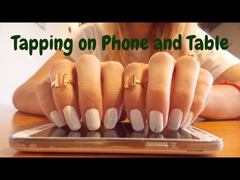 ASMR Tapping on Phone and Table (No Talking)