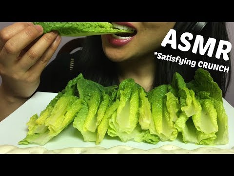 ASMR Satisfying CRUNCHY LETTUCE (EATING SOUNDS) | SAS-ASMR