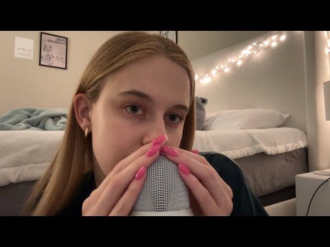 ASMR Mouth Sounds and Hand Movements