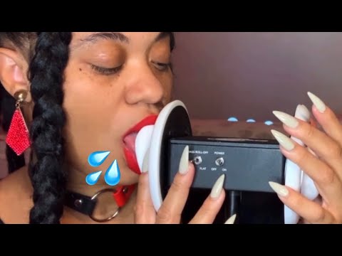 ASMR 👅💦EAR EATING & EAR LICKING