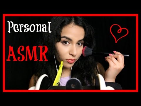 ASMR ♥︎ Personal Attention (Close Up Whisper, Brushing)