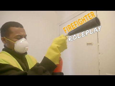 ASMR Firefighter Roleplay | ASMR EMERGENCY Roleplay with Whispering (Whisper) | Various Triggers