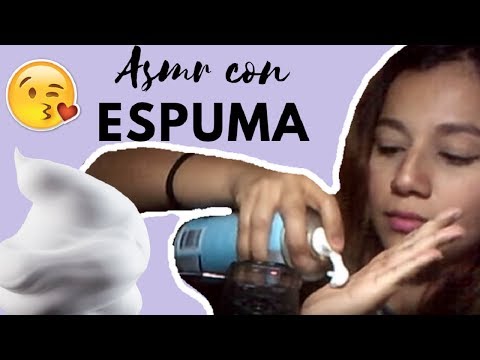 ASMR Español Espuma de afeitar