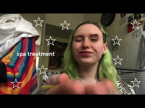 lofi asmr! [subtitled] spa treatment!