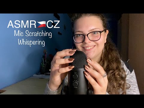 ASMR CZ Ultimate Relaxation - Mic Scratching & Whispers 💫 [English Subtitles]