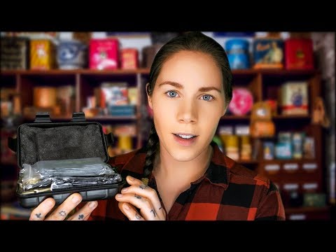 ASMR Roleplay | Camping Gear Shopping with Adventure Amy 🏕️