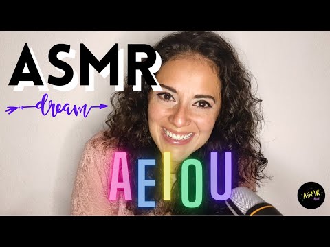 DISFRUTA Las vocales del SUEÑO | ASMR en español | ASMR Kat