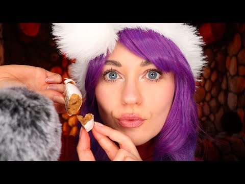 [ASMR] Christmas Candy Sounds 🍭🤤 *Crunchy, Tingly, Yummy* 😁 Deutsch/German | Elena ASMR