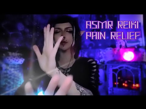 ASMR Reiki | Sleepy Pain Relief w/ Layered Sounds 🩹💤 (No Talking)