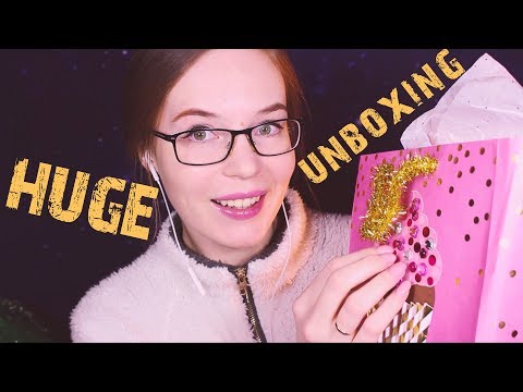 Fun ASMR Unboxing - Secret Santa with FerieMay ASMR - Soft-Spoken