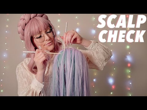 [ASMR] Scalp Check & Delicate Hair Brushing + Shampoo (JP/ENG)