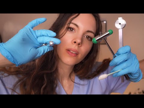 ASMR Realistic Cranial Nerve Exam - Personal Attention, Medical