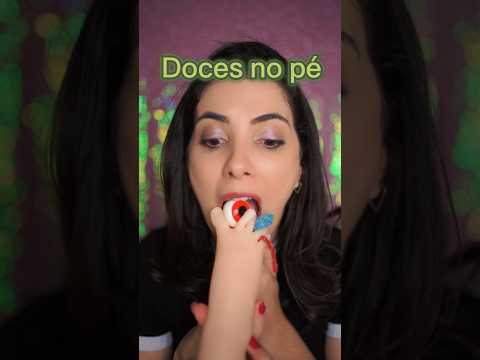 Doces no pé #asmr #asmrsounds