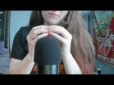 ASMR | Hand Sounds | Nail Rubbing+Tapping