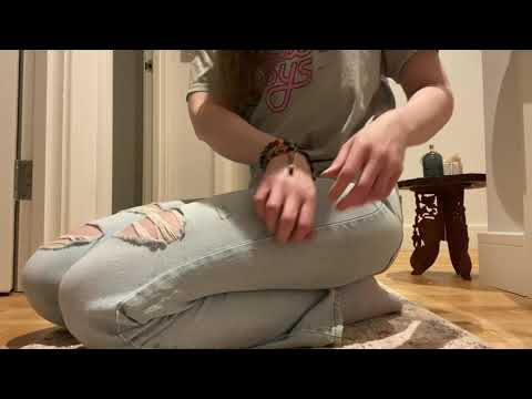 ASMR Scratching on my Jeans