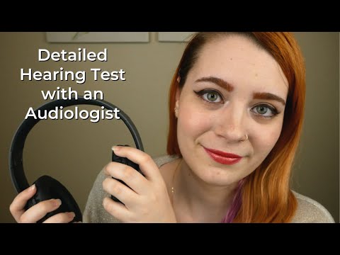 ASMR 🎧 Detailed Hearing Test with an Audiologist 🩺 | Soft Spoken Medical RP