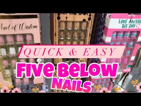 Glue on nails ( quick and easy )