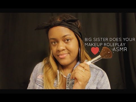 ASMR Big Sister Does Your Makeup Roleplay! ~*