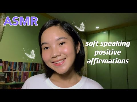 ASMR | Soft Speaking Positive Affirmations for Anxiety