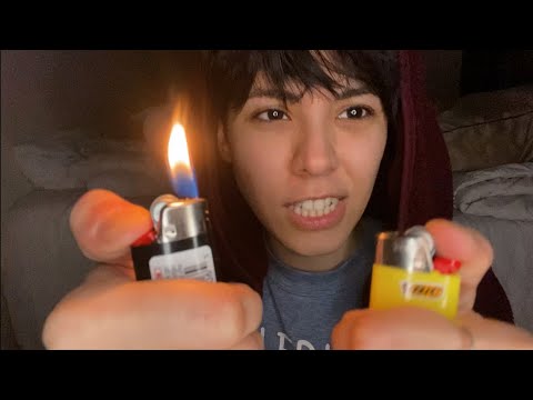 (ASMR) follow the light [visual triggers] [Chaotic] [light triggers] [Fast Paced]