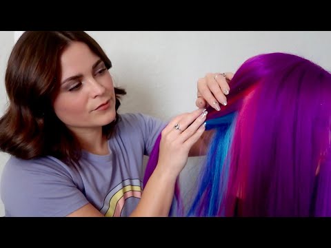 ASMR | The Girl in Class that Plays with the New Girls Hair