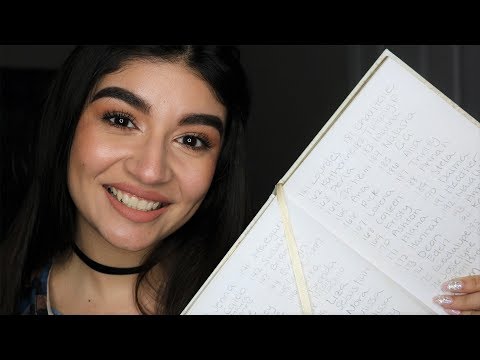 ASMR Saying Your Names || HAND MOVEMENTS, MOUTH SOUNDS, WHISPERED || TenaASMR ♡