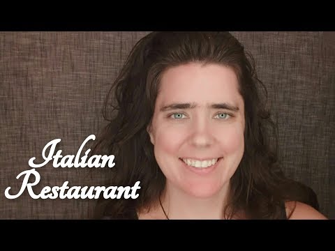 ASMR Italian Restaurant Role Play + Chat Livestream (3000 Subscribers Celebration!!!)