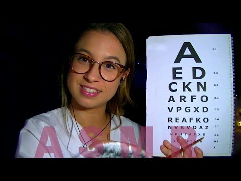 ASMR || Médico oculista te revisa la vista || Pau ASMR