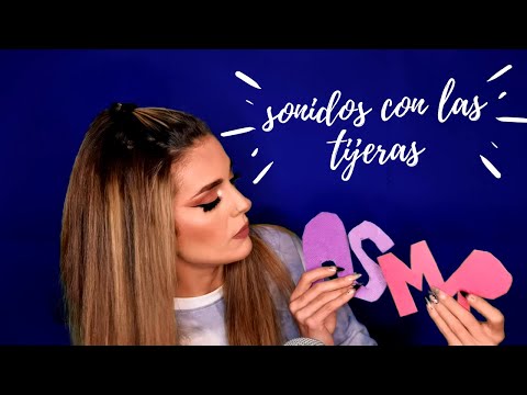 Sonidos con tijeras | ASMR Español | nattthaliev
