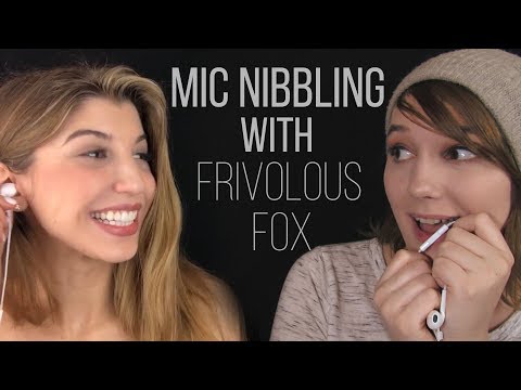 ASMR Mic Nibbling with FrivolousFox ASMR!