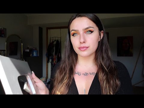 ASMR- Tapping On My YT Plaque!