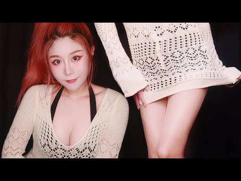 ASMR Sweater Scratching Clothes Fabric Sounds Intense Tingles【Old Time】