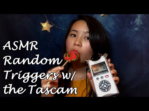 [ASMR] Random Triggers 🍭 Crunching /  Crinkling / Lollipop Sounds