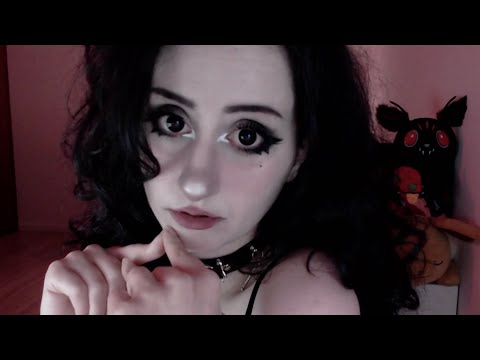 ASMR ✞ Goth girl gets a bit too close to you