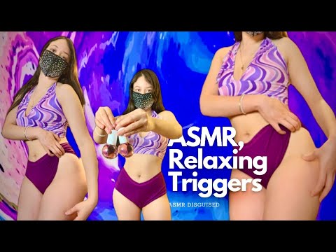 Relaxing 😌 ASMR with Toys and Skin Scratching 💕