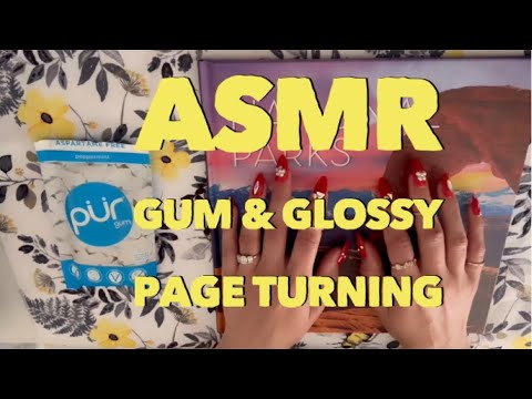 ASMR Gum Chewing - Coffee Table Book - Glossy Pages ☕️📚🍬