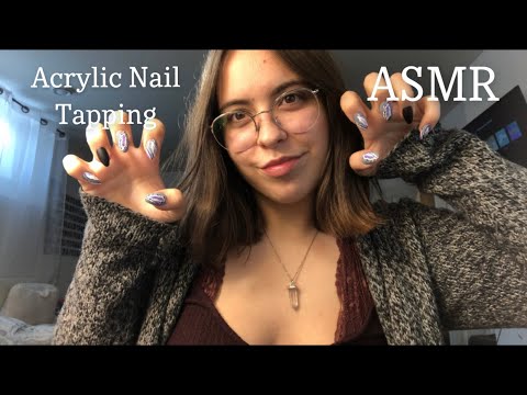 Acrylic Nail Tapping on Different Textures ASMR (FAST and AGGRESSIVE)